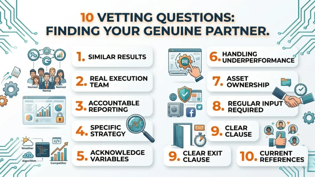 10 vetting questions: How to choose a digital marketing agency
