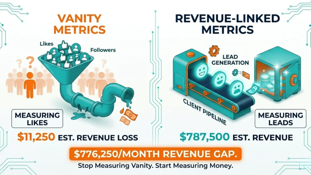 Stop measuring vanity. Start mesasuring money